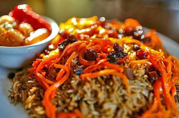 Рис с мясом по-афгански (Kabuli Pulao)