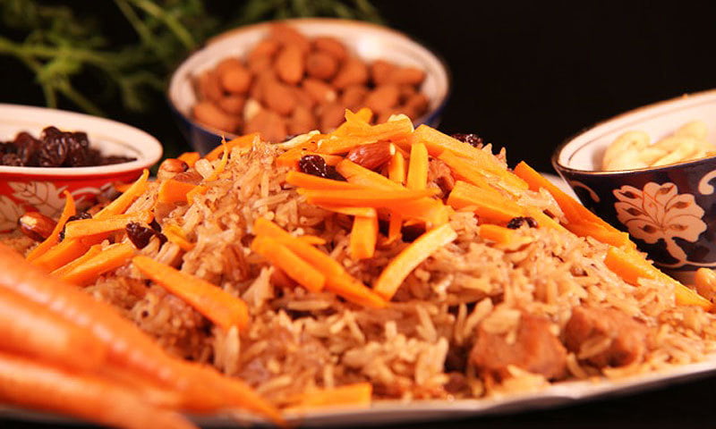 Рис с мясом по-афгански