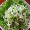 Салат из капусты с огурцами