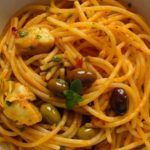 Оливье спагетти