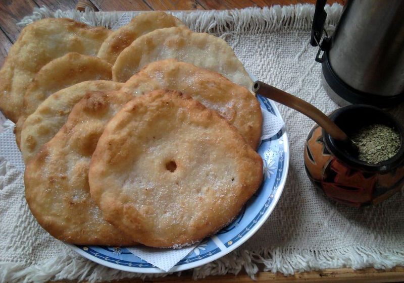 Tortas Fritas - аргентинский жаренный хлеб 